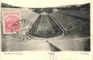 Athens, Athenes; Le Stade / stadium, TCV card