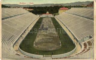 Athens, Athenes; Le Stade / stadium (wron corners)