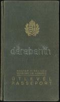1940 Keményfedeles útlevél / Hungarian passport.