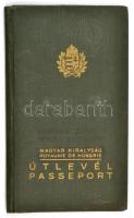 1946 Keményfedeles útlevél / Hungarian passport