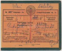 1947 Magyar Folyam és Tengerhajózári Rt. hajójegy
