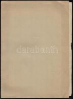 Lukáts Kató (1900-1990): Köszöntő Ortutay Gyula 50. születésnapjára, vegyes technika, papír, jelzés ...