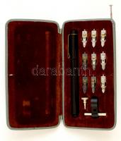 Markant tus készlet, eredeti műanyag tokjában, 14×5 cm