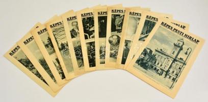 1938 a Képes Pesti Hírlap 8 db lapszáma a Felvidék visszatérése alkalmából