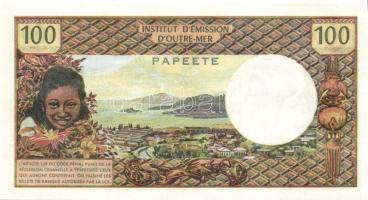 Tahiti/Papeete 1973. 100Fr T:I