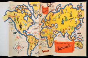 Heinrich Hauser: Ausztrália. Fordította: Dr. Csordás Nóra. Ismeretlen Világok. Bp.,é.n.,Athenaeum. K...