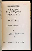 Fredrik Böök: A gazdag és a szegény Svédország. Fordította Halász Gyula. Ismeretlen világok. Bp., é....