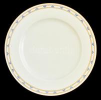 Pirkenhammer porcelán lapos tányér (Fischer Emil mint forgalmazó), jelzett, hibátlan, d: 24,5 cm