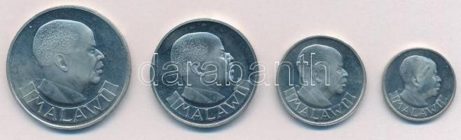 Malawi 1964. 6p-1/2C (4xklf) T:1- (eredetileg PP) Malawi 1964. 6 Pence - 1/2 Crown (4xdiff) C:AU (originally PP)