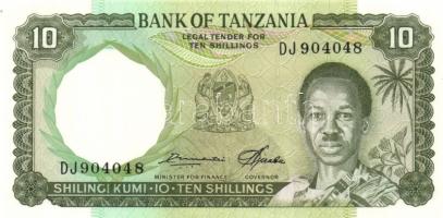 Tanzánia 1966. 10Sh Sign.5 T:I