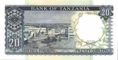 Tanzánia 1966. 20Sh Sign.5 T:I