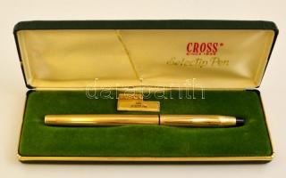 Cross aranyozott toll, eredeti dobozában, javításra szorul