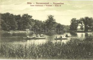 4 db RÉGI városképes lap: Nagybecskerek, Nagyszeben, Székelyudvarhely / 4 pre-1945 town-view postcar...