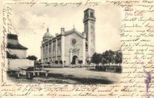 1902 Késmárk, Kezmarok (Tátra); Evangélikus új templom / church (ázott sarok / wet corner)