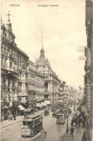 Berlin, Leipziger Strasse / street, stram, shops