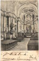 1903 Jászó, Jászóvár, Jasov; templom belső / church interior