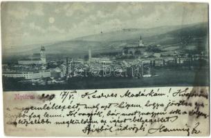 1900 Nyitra, Nitra; Huszár István kiadása (vágott / cut)
