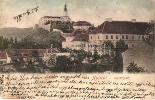 1901 Nyitra, Nitra; vártemplom. Huszár István kiadása / castle church (Rb)