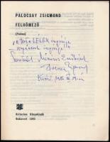 Palocsay Zsigmond: Felhőmező poéma. A szerző, Palocsay Zsigmond (1935-1994) által dedikált.+Katángsz...