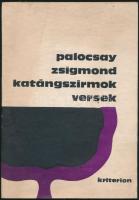 Palocsay Zsigmond: Felhőmező poéma. A szerző, Palocsay Zsigmond (1935-1994) által dedikált.+Katángsz...