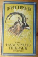 1927 Hamburgi Hagenbeck állatkert ismertető füzet