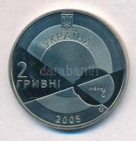 Ukrajna 2005. 2H Cu-Ni-Zn "Volodymyr Filatov" T:1
Ukraine 2005. 2 Hryvni Cu-Ni-Zn "V...
