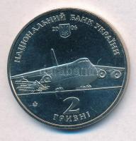 Ukrajna 2005. 2H Cu-Ni-Zn "Oleh Antonov" T:1
Ukraine 2005. 2 Hryvni Cu-Ni-Zn "Oleh A...