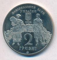 Ukrajna 2005. 2H Cu-Ni-Zn "Heorhii Narbut" T:1
Ukraine 2005. 2 Hryvni Cu-Ni-Zn "Heor...