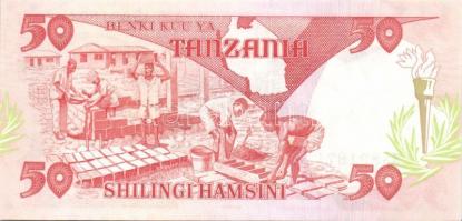 Tanzánia 1986. 20Sh, 50Sh, 100Sh komplett sor! T:I