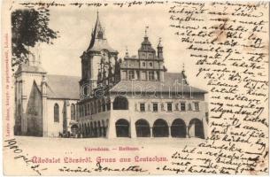 1900 Lőcse, Levoca; városház / town hall (Rb)
