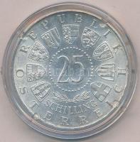 Ausztria 1958. 25Sch Ag "Carl Auer von Welsbach" T:1-,2 Austria 1958. 25 Schilling Ag &quo...