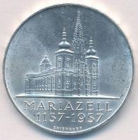 Ausztria 1957. 25Sch Ag 800 éves a Mariazelli kegytemplom T:1-,2  Austria 1957. 25 Schilling Ag 8th Centennial - Mariazell Basilica C:AU,XF  Krause KM#2883