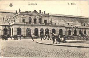 Kortrijk, Courtrai; De Statie / Railway station