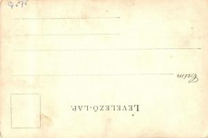 ~1900 Szliács, Sliac; Kápolna / chapel. photo glued on postcard  (EK)