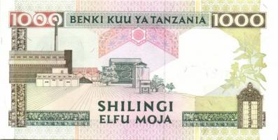 Tanzánia 1993. 1000Sh Sign.10 T:I