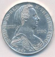 Ausztria 1967. 25Sch Ag 250 éve született Mária Terézia T:1-  Austria 1967. 25 Schilling Ag 250th Anniversary of the Birth of Maria Theresa C:AU  Krause KM#2901