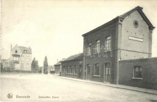 Baesrode, Baasrode; Statieplein Noord / railway station, square (EB)