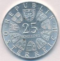 Ausztria 1971. 25Sch Ag "200 éves a Bécsi Tőzsde" T:1- kis patina fo.
Austria 1971. 25 Sc...
