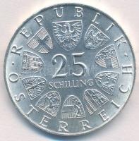 Ausztria 1972. 25Sch Ag "Carl Michael Ziehrer" T:1- 
Austria 1972. 25 Schilling Ag "...