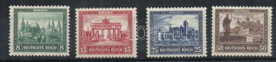 1930 Épületek Mi 450-453 (Mi EUR 130)