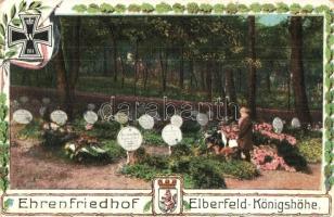Elberfeld-Königshöhe, Ehrenfiedhof / Heroes cemetery (worn corners)
