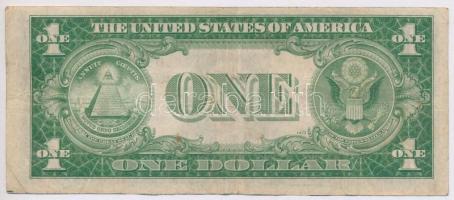 Amerikai Egyesült Államok 1935-1945. (1935) 1$ "Silver Certificate - kisméretű", kék pecsé...