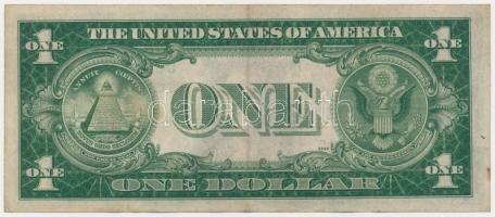 Amerikai Egyesült Államok 1934-1945. (1935A) 1$ "Silver Certificate - kisméretű" sárga pec...