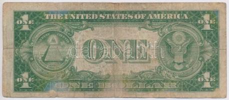 Amerikai Egyesült Államok 1934-1945. (1935A) 1$ "Silver Certificate - kisméretű" sárga pec...