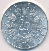 Ausztria 1961. 25Sch Ag "40 éves Burgenland" T:1-
Austria 1961. 25 Schilling Ag "40t...
