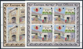 Europa: Postal buildings minisheet, Europa: Postai létesítmények kisívsor