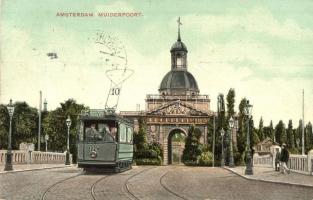 Amsterdam, Muiderpoort / gate, tram