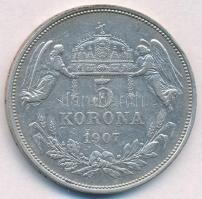 1907KB 5K Ag "Ferenc József" T:2,2- karc., ph.
Adamo K7