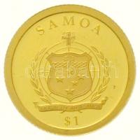 Szamoa 2010. 1$ Au "Budapest Parlament" (0.5g/0.999) T:PP
Samoa 2010. 1 Dollar Au "B...