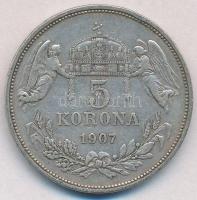 1907KB 5K Ag "Ferenc József" T:2,2- kis ph.
Adamo K7